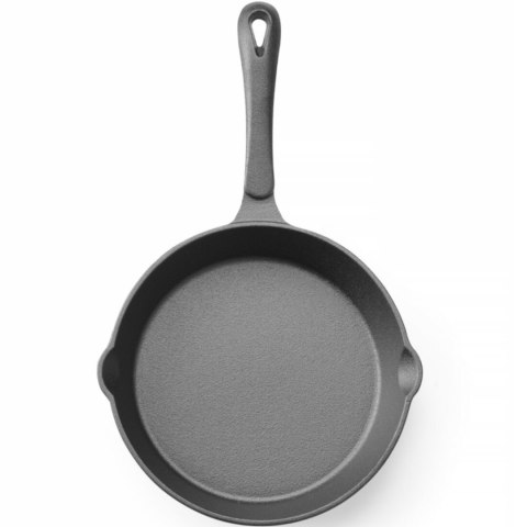 Patelnia żeliwna uniwersalna śr. 200 mm x 40 mm Patelnia żeliwna uniwersalna śr. 200 mm x 40 mm