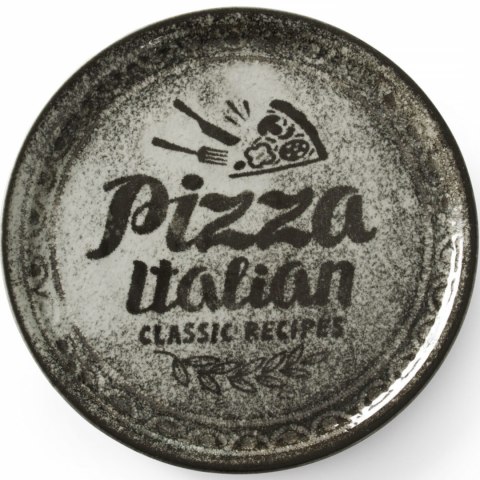 Talerz do pizzy z porcelany Recipe Collection Black śr. 33 cm - zestaw 6 szt. Talerz do pizzy z porcelany Recipe Collection Black śr. 33 cm - zestaw 6 szt.