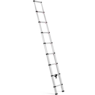 Drabina teleskopowa składana z aluminium 8 stopni 0.75-2.6 m