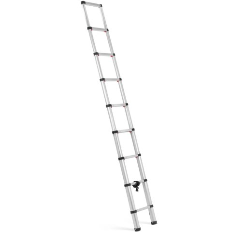 Drabina teleskopowa składana z aluminium 8 stopni 0.75-2.6 m Drabina teleskopowa składana z aluminium 8 stopni 0.75-2.6 m