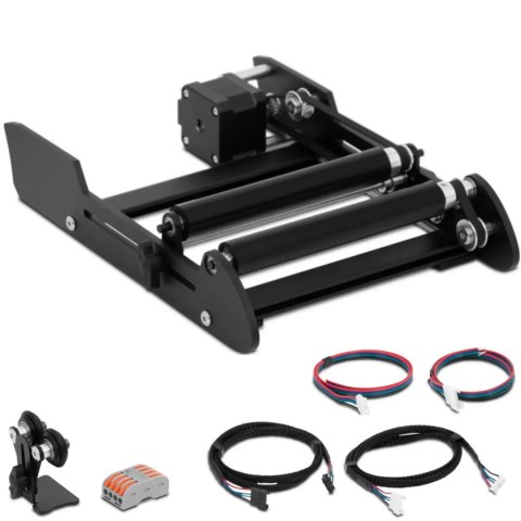 Rolka przystawka obrotowa do grawerki laserowej zakres 3-200 mm Rolka przystawka obrotowa do grawerki laserowej zakres 3-200 mm
