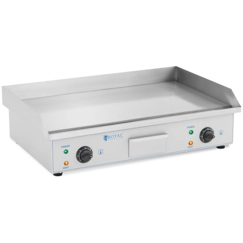 Grill elektryczny płyta grillowa gładka podwójna 730 x 400 mm 2 x 2200 W Grill elektryczny płyta grillowa gładka podwójna 730 x 400 mm 2 x 2200 W