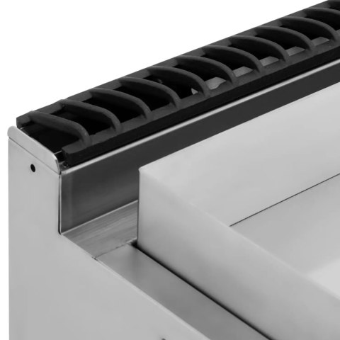 Grill płyta grillowa gładka z szafką na gaz propan / LPG / ziemny 12 kW Grill płyta grillowa gładka z szafką na gaz propan / LPG / ziemny 12 kW