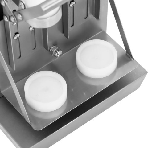 Koktajler shaker mikser barowy podwójny 2 x 0.75 l 240 obr./min - srebrny Koktajler shaker mikser barowy podwójny 2 x 0.75 l 240 obr./min - srebrny