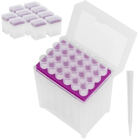 Końcówki do pipet 10 ml bez DNazy/RNazy - zestaw 10 x 24 szt. Końcówki do pipet 10 ml bez DNazy/RNazy - zestaw 10 x 24 szt.