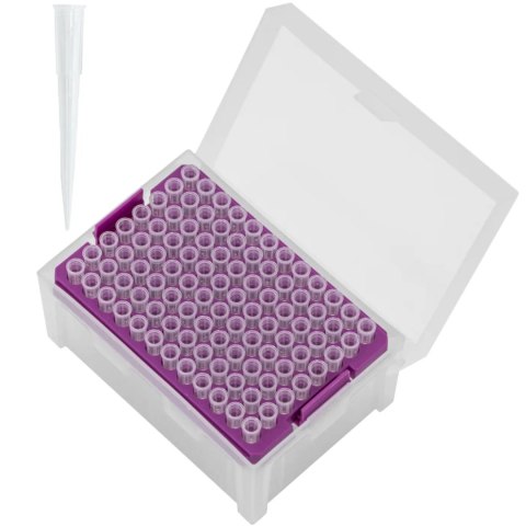 Końcówki do pipet 200 ul bez DNazy/RNazy - zestaw 10 x 96 szt. Końcówki do pipet 200 ul bez DNazy/RNazy - zestaw 10 x 96 szt.