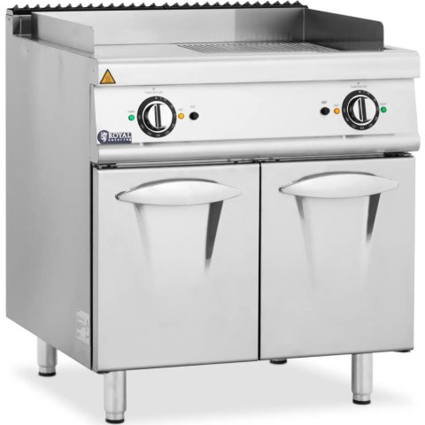 Płyta grillowa grill elektryczny podwójny z szafką 73.5 x 55 cm 10.8 kW Płyta grillowa grill elektryczny podwójny z szafką 73.5 x 55 cm 10.8 kW