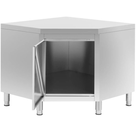 Szafa gastronomiczna narożna STAL 100 x 100 x 87 cm Szafa gastronomiczna narożna STAL 100 x 100 x 87 cm