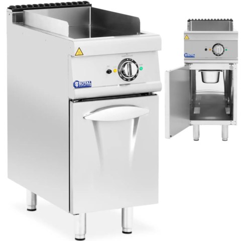 Grill płyta grillowa elektryczna gładka z szafką wolnostojąca 5.4 kW 400 V Grill płyta grillowa elektryczna gładka z szafką wolnostojąca 5.4 kW 400 V
