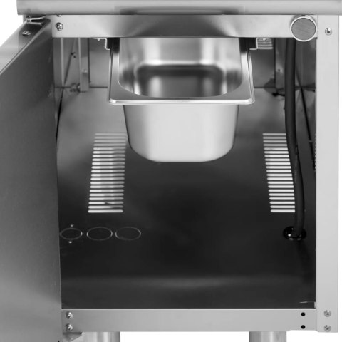 Grill płyta grillowa elektryczna gładka z szafką wolnostojąca 5.4 kW 400 V Grill płyta grillowa elektryczna gładka z szafką wolnostojąca 5.4 kW 400 V