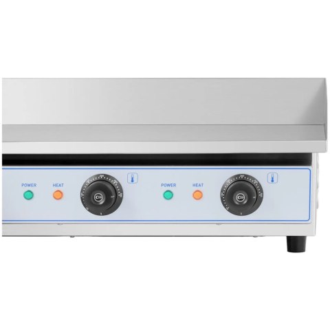 Grill płyta grillowa elektryczna podwójna gładka 730 x 400 mm 2 x 2200 W Grill płyta grillowa elektryczna podwójna gładka 730 x 400 mm 2 x 2200 W