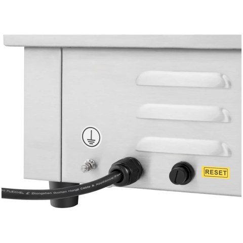 Grill płyta grillowa elektryczna podwójna gładka 730 x 400 mm 2 x 2200 W Grill płyta grillowa elektryczna podwójna gładka 730 x 400 mm 2 x 2200 W