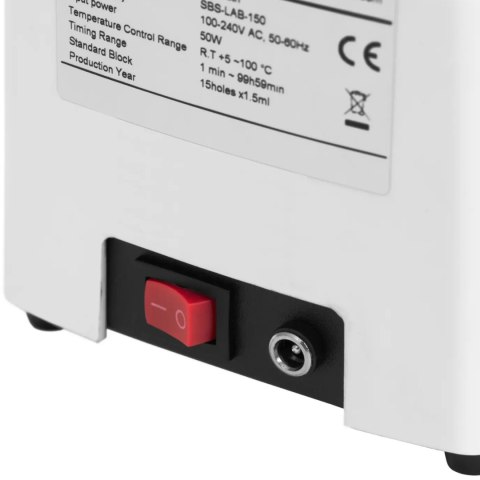 Łaźnia laboratoryjna sucha LCD timer do 100 C 50 W Łaźnia laboratoryjna sucha LCD timer do 100 C 50 W