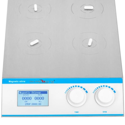 Mieszadło magnetyczne laboratoryjne 4 x 1000 ml 0-2400 obr./min Mieszadło magnetyczne laboratoryjne 4 x 1000 ml 0-2400 obr./min