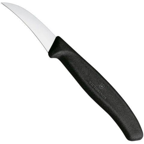 Nóż do jarzyn zagięty dł. 60/162 mm - czarny Nóż do jarzyn zagięty dł. 60/162 mm - czarny