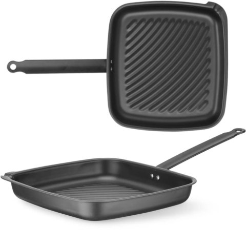 Patelnia do grillowania kwadratowa 480 x 282 x 80 mm Patelnia do grillowania kwadratowa 480 x 282 x 80 mm