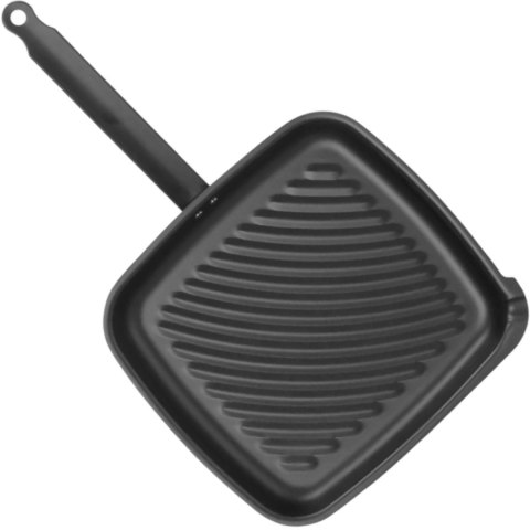 Patelnia do grillowania kwadratowa 480 x 282 x 80 mm Patelnia do grillowania kwadratowa 480 x 282 x 80 mm