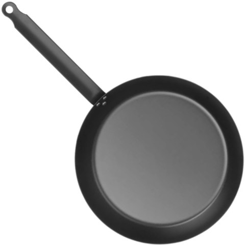 Patelnia do wszystkich typów kuchenek ze stali węglowej śr. 244 mm Patelnia do wszystkich typów kuchenek ze stali węglowej śr. 244 mm