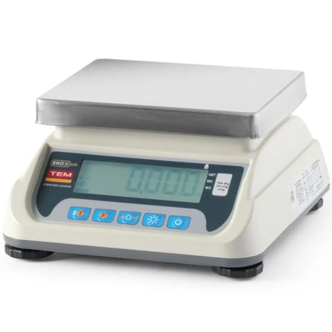 Waga handlowa kuchenna z legalizacją M LCD RS232 ECO+ 6 kg / 2 g Waga handlowa kuchenna z legalizacją M LCD RS232 ECO+ 6 kg / 2 g