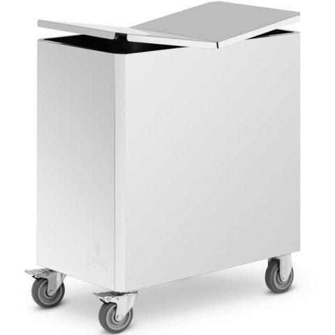 Wózek pojemnik na mąkę produkty sypkie 18 l 70.5 x 40.5 x 79 cm Wózek pojemnik na mąkę produkty sypkie 18 l 70.5 x 40.5 x 79 cm