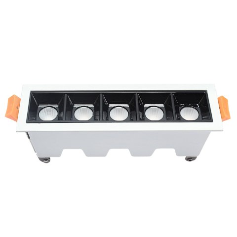 Lampa liniowa Led podtynkowa 10W 4000K biała JDL-5T