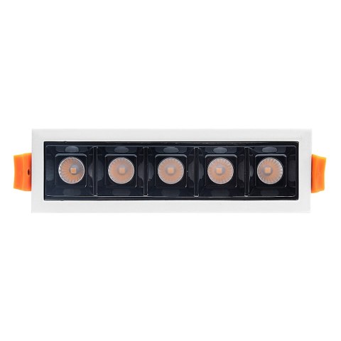Lampa liniowa Led podtynkowa 10W 4000K biała JDL-5T