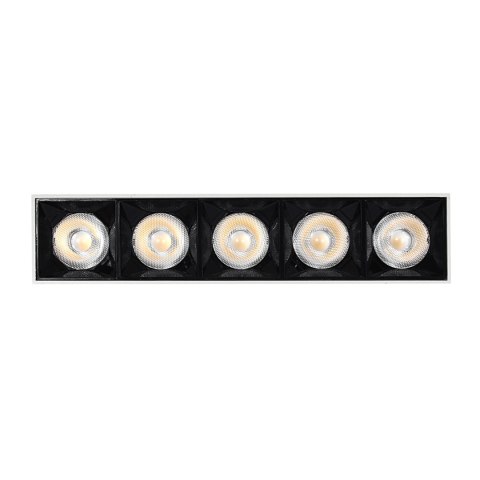 Lampa liniowa natynkowa 15w 4000K biało-czarna JDL-3T Lampa liniowa natynkowa 15w 4000K biało-czarna JDL-3T