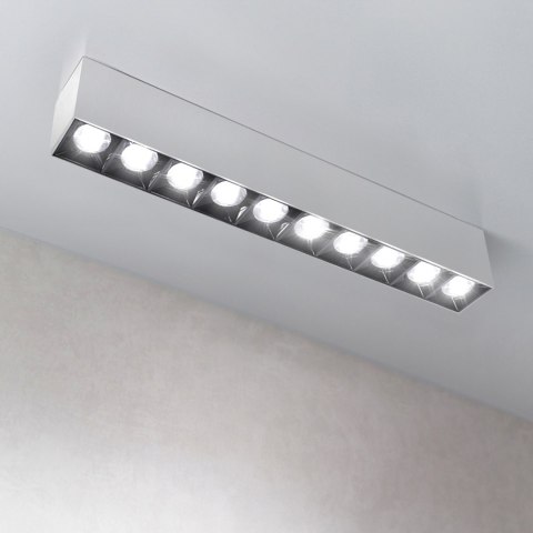 Lampa liniowa natynkowa 30w 4000K biało-czarna JDL-4T Lampa liniowa natynkowa 30w 4000K biało-czarna JDL-4T