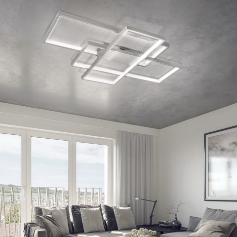 Lampa sufitowa LED 80W szara DL-Z01 + pilot Lampa sufitowa LED 80W szara DL-Z01 + pilot