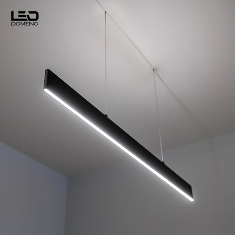 Lampa wisząca Slim czarna 30W 3000K DDXZ001 Lampa wisząca Slim czarna 30W 3000K DDXZ001