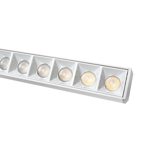 Lampa z diodami do szyn magnetycznych biała 12W 3000K DDCX-GS12-220 - TYP B Lampa z diodami do szyn magnetycznych biała 12W 3000K DDCX-GS12-220 - TYP B