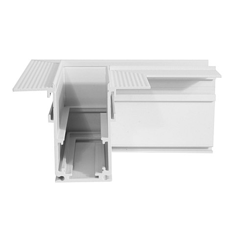 Narożnik Do Szyn Magnetycznych Podtynkowych LL-20C Biały Narożnik Do Szyn Magnetycznych Podtynkowych LL-20C Biały