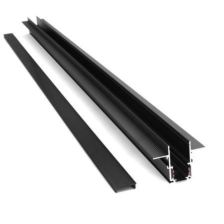 Szyna magnetyczna podtynkowa czarna LL-20D 150cm Szyna magnetyczna podtynkowa czarna LL-20D 150cm