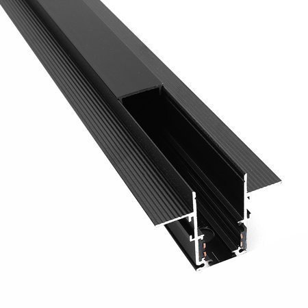Szyna magnetyczna podtynkowa czarna LL-20D 150cm Szyna magnetyczna podtynkowa czarna LL-20D 150cm