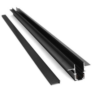Szyna magnetyczna podtynkowa czarna LL-20D 200cm