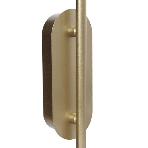 Lampa Dekoracyjna Ścienna Kinkiet Szklana AM204 1xE14 Złota Regina Lampa Dekoracyjna Ścienna Kinkiet Szklana AM204 1xE14 Złota Regina