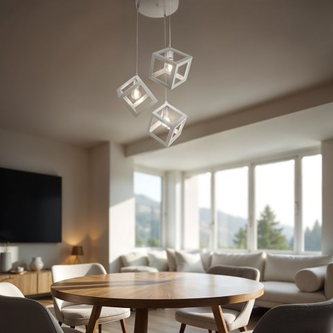 Lampa Loft Sweden okrągła PZE-609 Biała Lampa Loft Sweden okrągła PZE-609 Biała