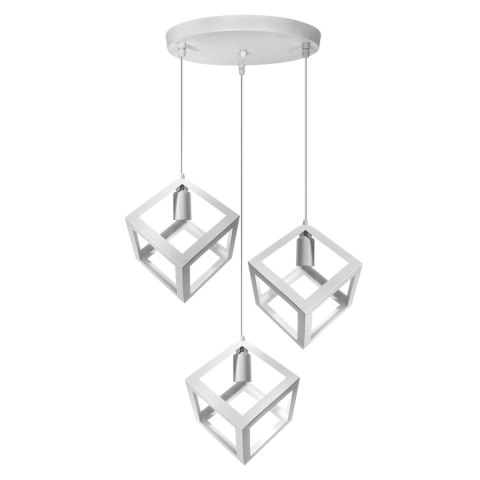 Lampa Loft Sweden okrągła PZE-609 Biała Lampa Loft Sweden okrągła PZE-609 Biała