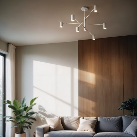 Lampa Siena 6 x spot GU10 DD-40 biała Lampa Siena 6 x spot GU10 DD-40 biała