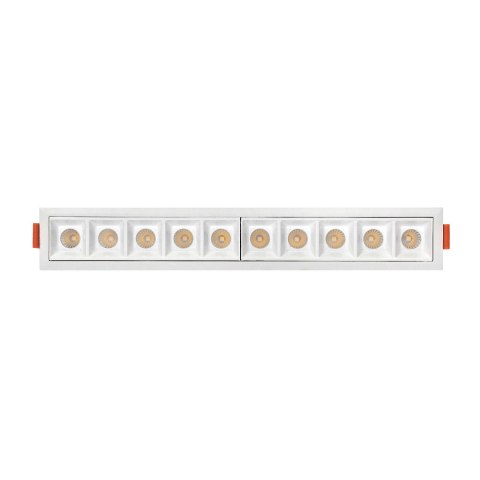 Lampa liniowa Led podtynkowa 20W 4000K BIAŁA JDL-10T Lampa liniowa Led podtynkowa 20W 4000K BIAŁA JDL-10T