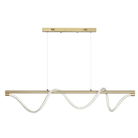 Lampa wisząca Serpente DDXZ003 55W złota - wężyk splot Lampa wisząca Serpente DDXZ003 55W złota - wężyk splot