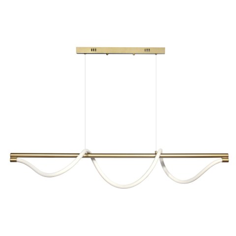 Lampa wisząca Serpente DDXZ004 55W złota - wężyk gładki