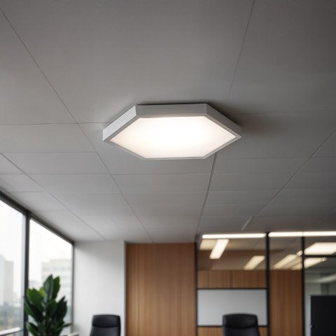 Panel LED Natynkowy HEXAGON BY-SLS-6C Plaster Miodu 40W Biały Panel LED Natynkowy HEXAGON BY-SLS-6C Plaster Miodu 40W Biały