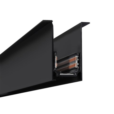 Szyna magnetyczna podtynkowa LL-20F czarna 150cm Szyna magnetyczna podtynkowa LL-20F czarna 150cm