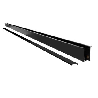 Szyna magnetyczna podtynkowa LL-20F czarna 300cm