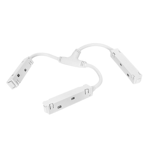 Złącze Potrójne "T" Elektryczne do Szyny Magnetycznej LL-BX Białe Złącze Potrójne "T" Elektryczne do Szyny Magnetycznej LL-BX Białe