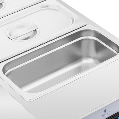 Podgrzewacz do czekolady sosów polew elektryczny 3 x 3.2 l 1500 W Podgrzewacz do czekolady sosów polew elektryczny 3 x 3.2 l 1500 W
