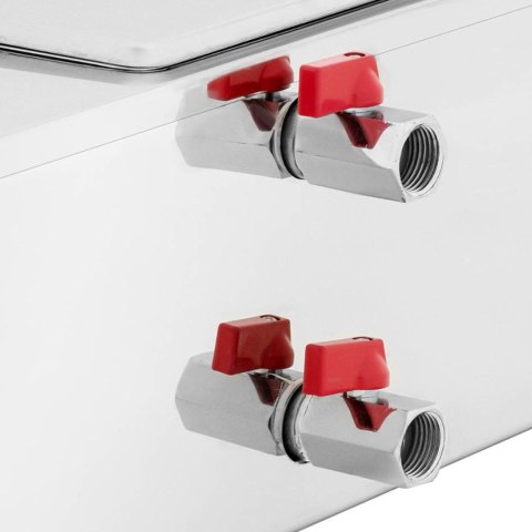 Podgrzewacz do czekolady sosów polew elektryczny 3 x 3.2 l 1500 W Podgrzewacz do czekolady sosów polew elektryczny 3 x 3.2 l 1500 W