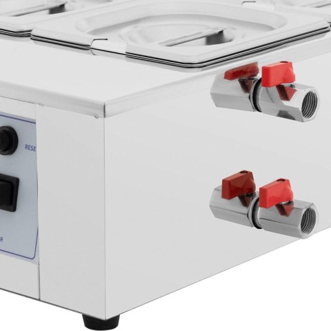 Podgrzewacz do czekolady sosów polew elektryczny 4 x 1.5 l 1500 W Podgrzewacz do czekolady sosów polew elektryczny 4 x 1.5 l 1500 W