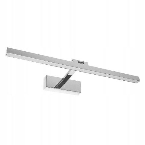 KINKIET ŁAZIENKOWY PROSTY 9W 40CM CHROM 4000K KINKIET ŁAZIENKOWY PROSTY 9W 40CM CHROM 4000K